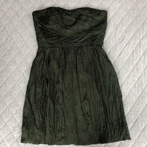 J. Crew Arabelle Crinkled Silk Dress